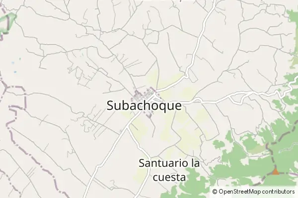 Mapa Subachoque