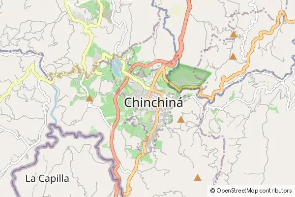 Mapa Chinchiná