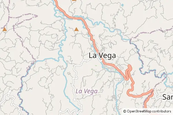 Mapa La Vega