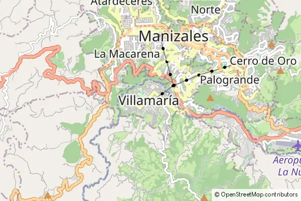 Mapa Villamaría