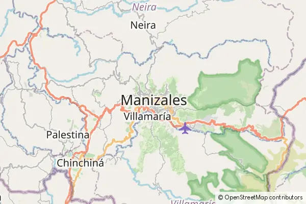 Mapa Manizales