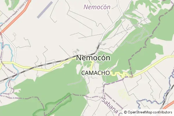 Mapa: Nemocón • © OpenStreetMap contributors Mapa Nemocón