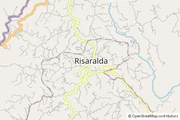 Mapa Risaralda