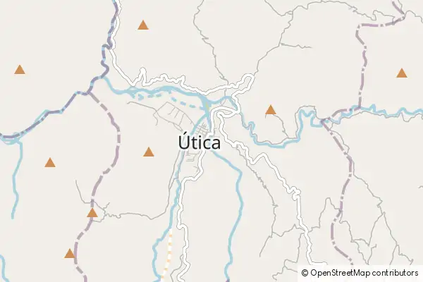 Mapa Útica