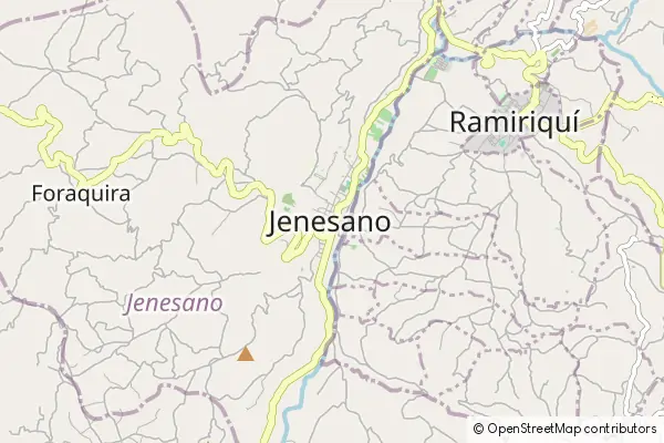 Mapa Jenesano