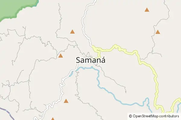 Mapa Samaná