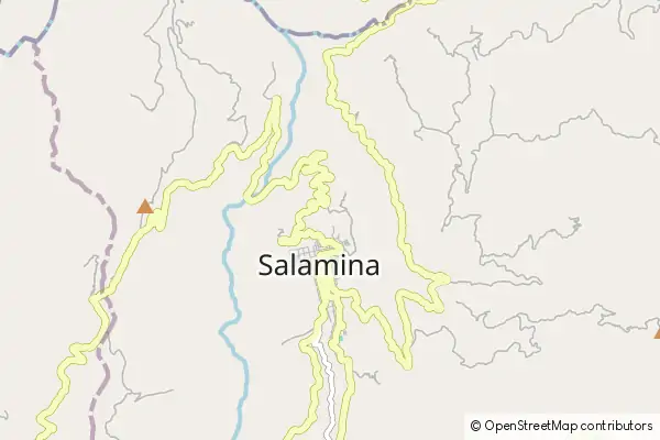 Mapa Salamina