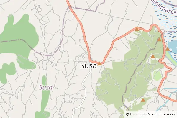 Mapa Susa