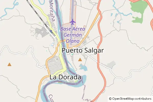 Mapa Puerto Salgar