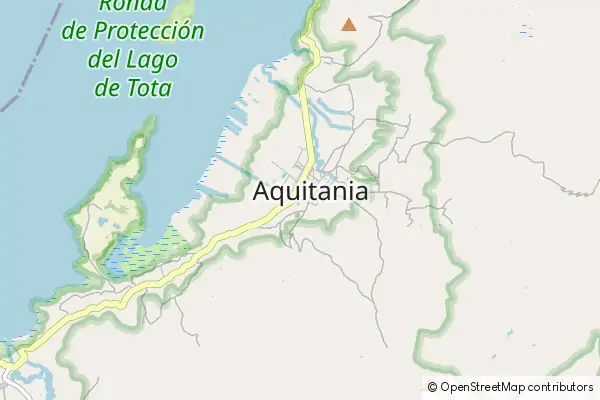 Mapa Aquitania