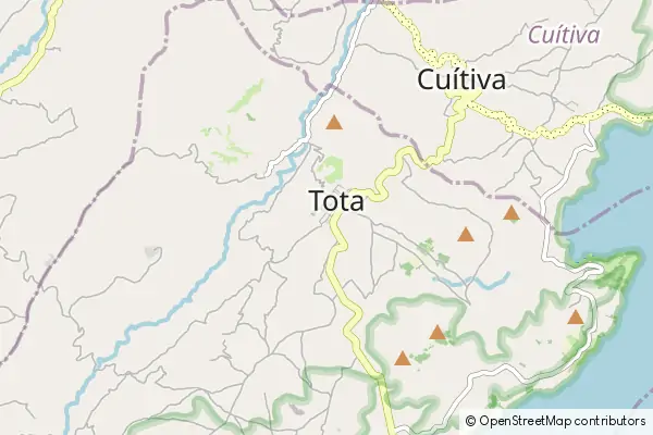 Mapa Tota