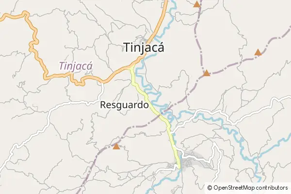 Mapa Ráquira