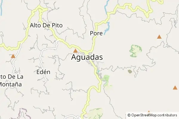 Mapa Aguadas