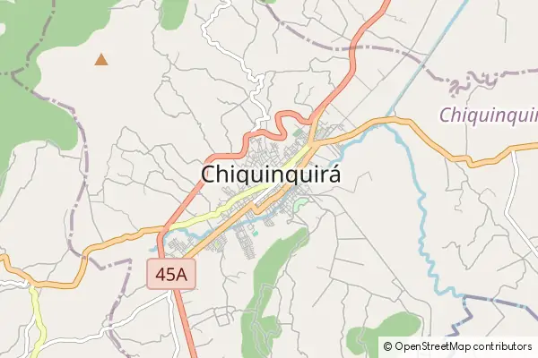 Mapa Chiquinquirá