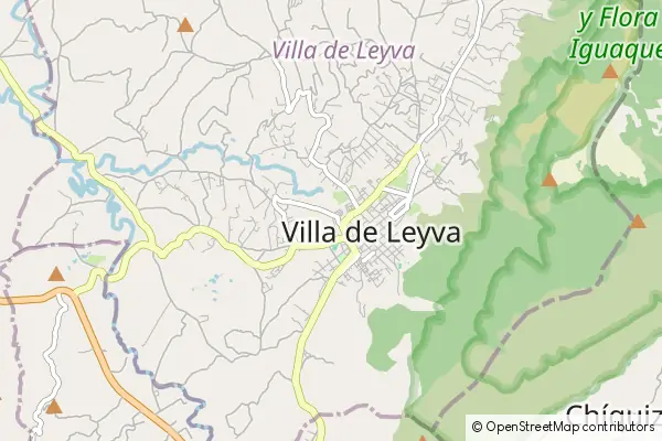 Mapa Villa de Leyva