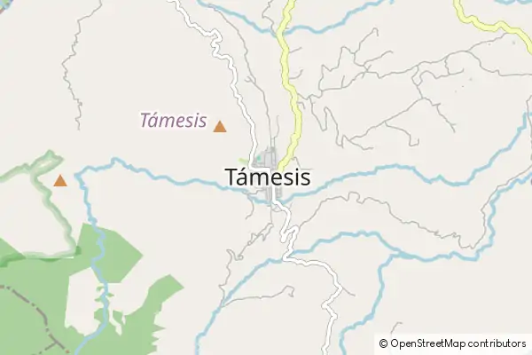 Mapa Támesis