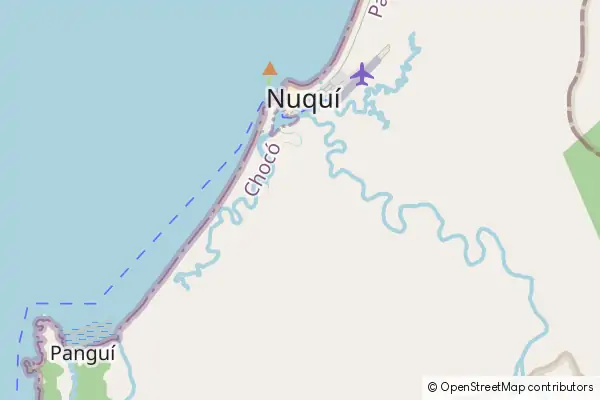 Mapa Nuquí