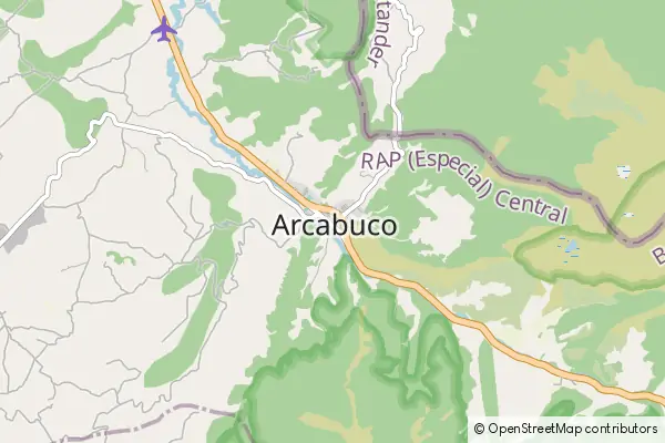 Mapa Arcabuco