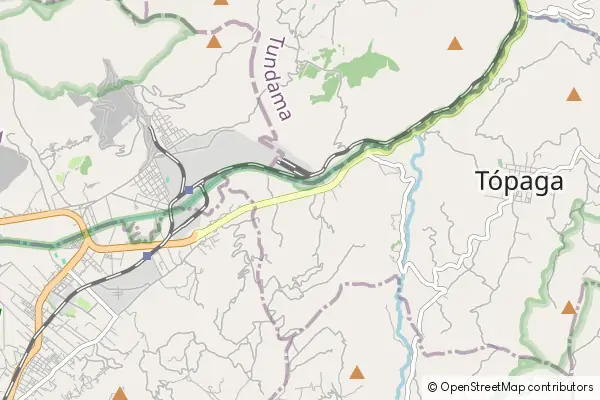 Mapa Tópaga