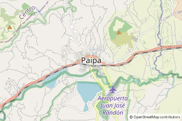 Mapa Paipa