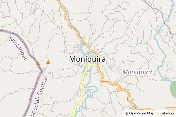 Mapa Moniquirá