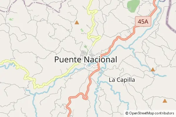 Mapa Puente Nacional