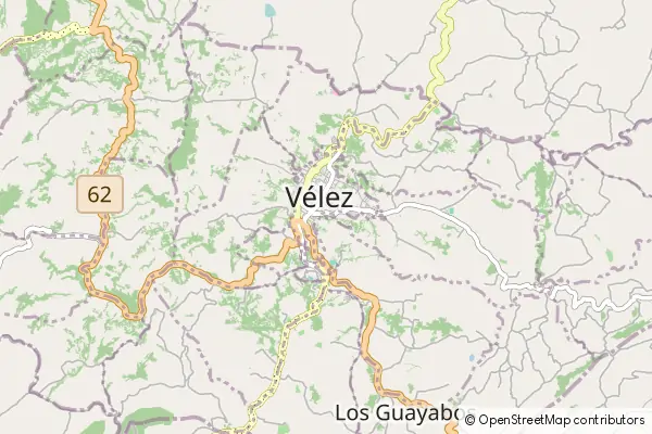 Mapa Vélez