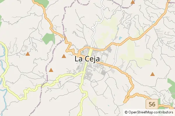 Mapa La Ceja