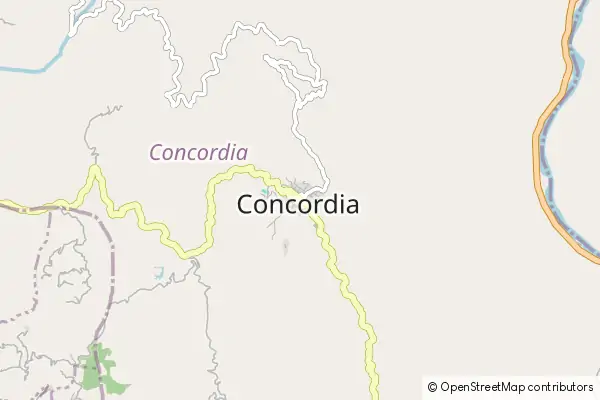 Mapa Concordia