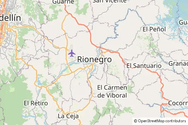 Mapa Rionegro