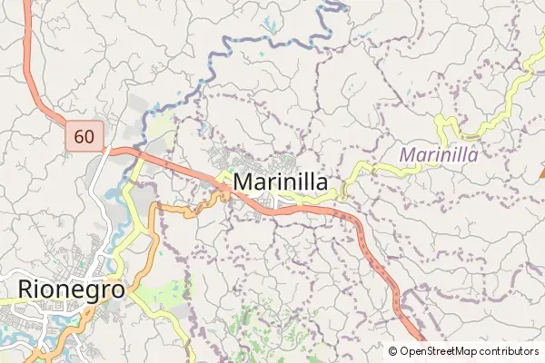 Mapa Marinilla