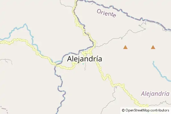 Mapa Alejandría