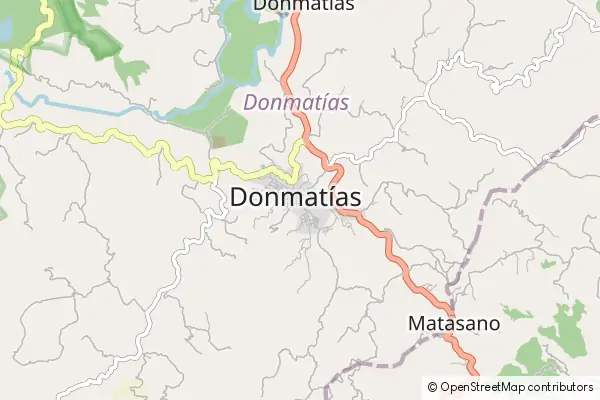 Mapa Don Matias