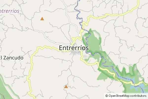 Mapa Entrerríos