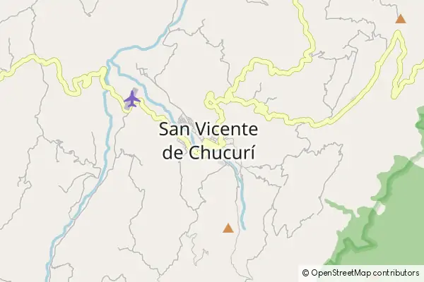 Mapa San Vicente de Chucurí