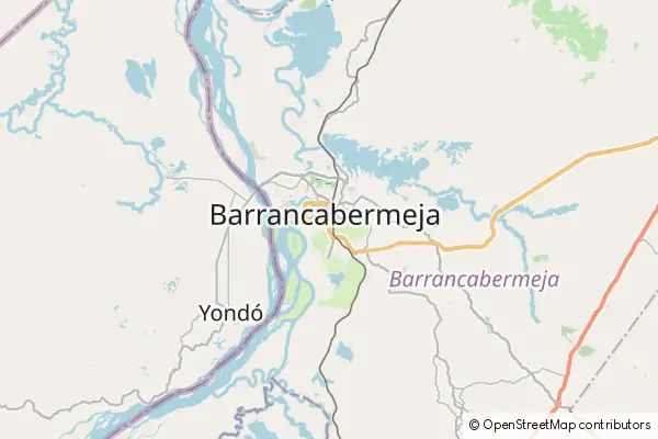 Mapa Barrancabermeja