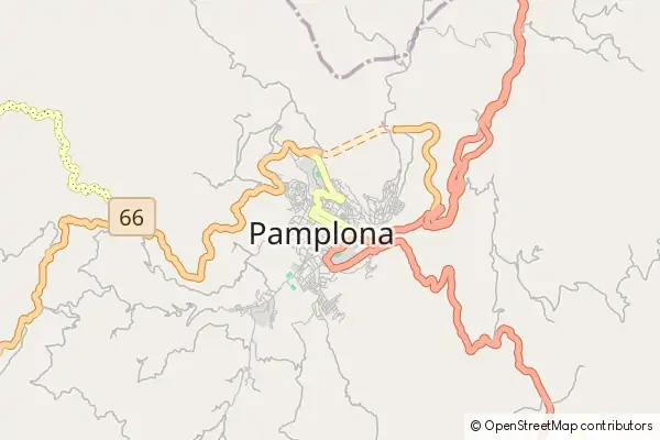 Mapa Pamplona