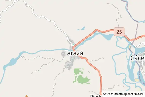 Mapa Tarazá