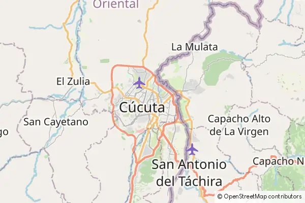 Mapa Cúcuta