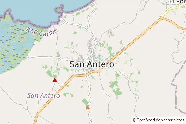 Mapa San Antero