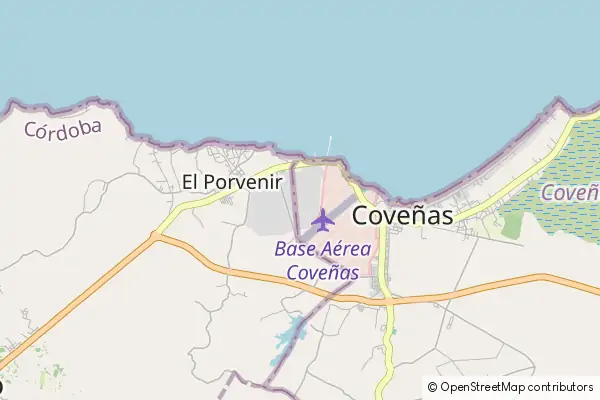 Mapa Coveñas