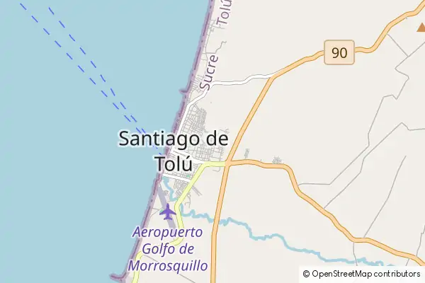 Mapa Tolú