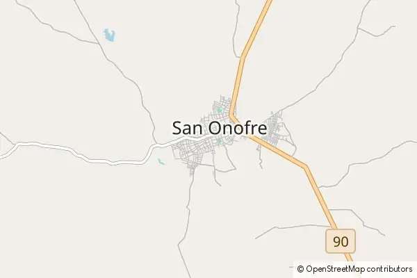 Mapa San Onofre