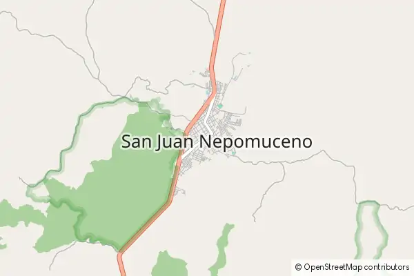 Mapa San Juan Nepomuceno