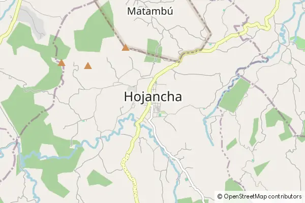 Mapa Hojancha