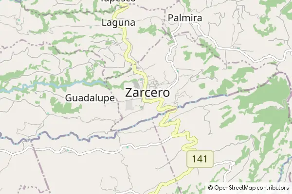 Mapa Zarcero