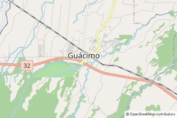 Mapa Guácimo