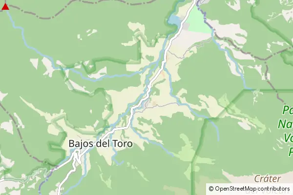 Mapa Bajos del Toro