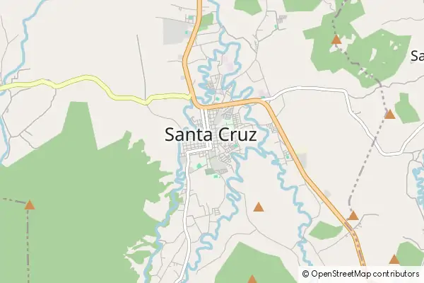 Mapa Santa Cruz