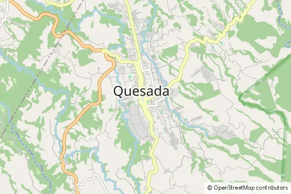 Mapa Quesada